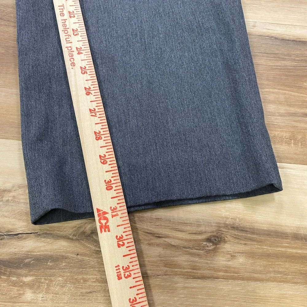 L.L. Bean Comfort Waist Pants Mens 40 Heritage Cotton Pleated Classic Gray